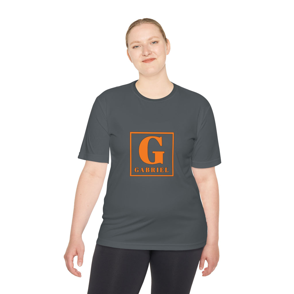 Personalized 'G' Initial Tee - Gabriel Monogram Moisture-Wicking Shirt