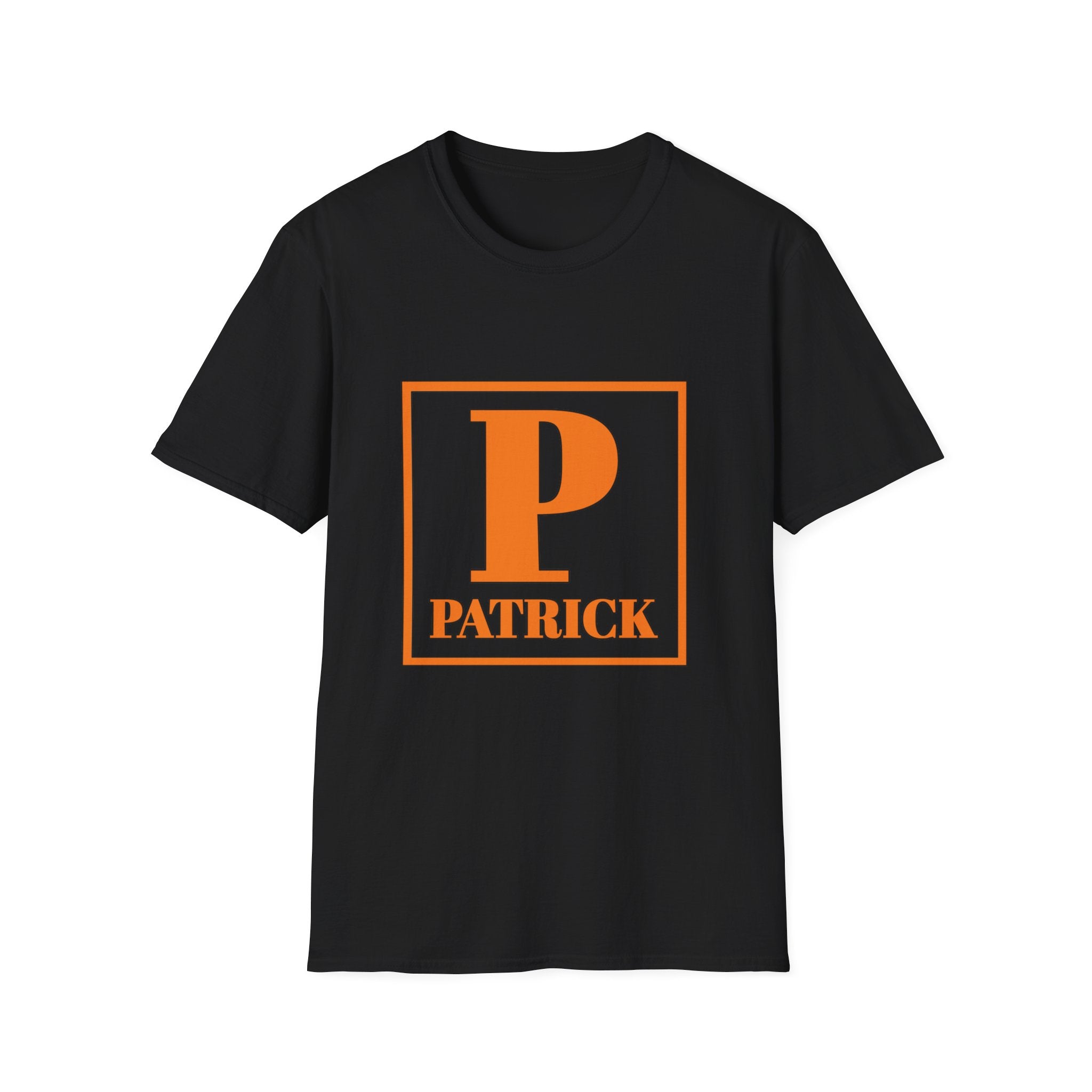 Personalized Initial 'P' T-Shirt – Bold Monogram Patrick Tee