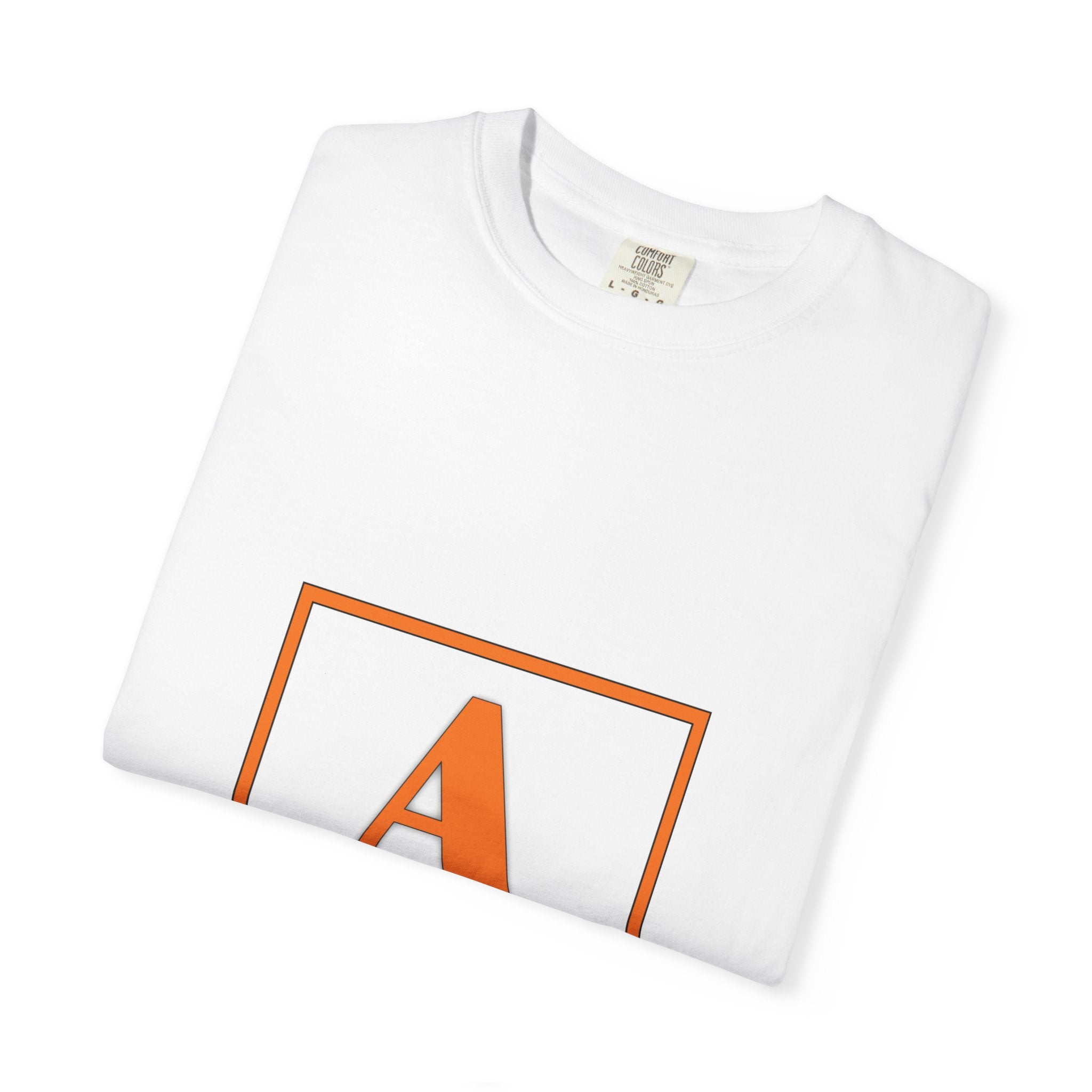 Arnold Monogram T-Shirt — Vintage Block Initial Graphic Tee