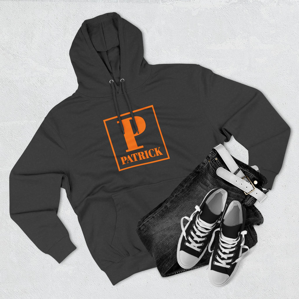 Patrick Monogram Hoodie — Personalized Initial P Letter Pullover