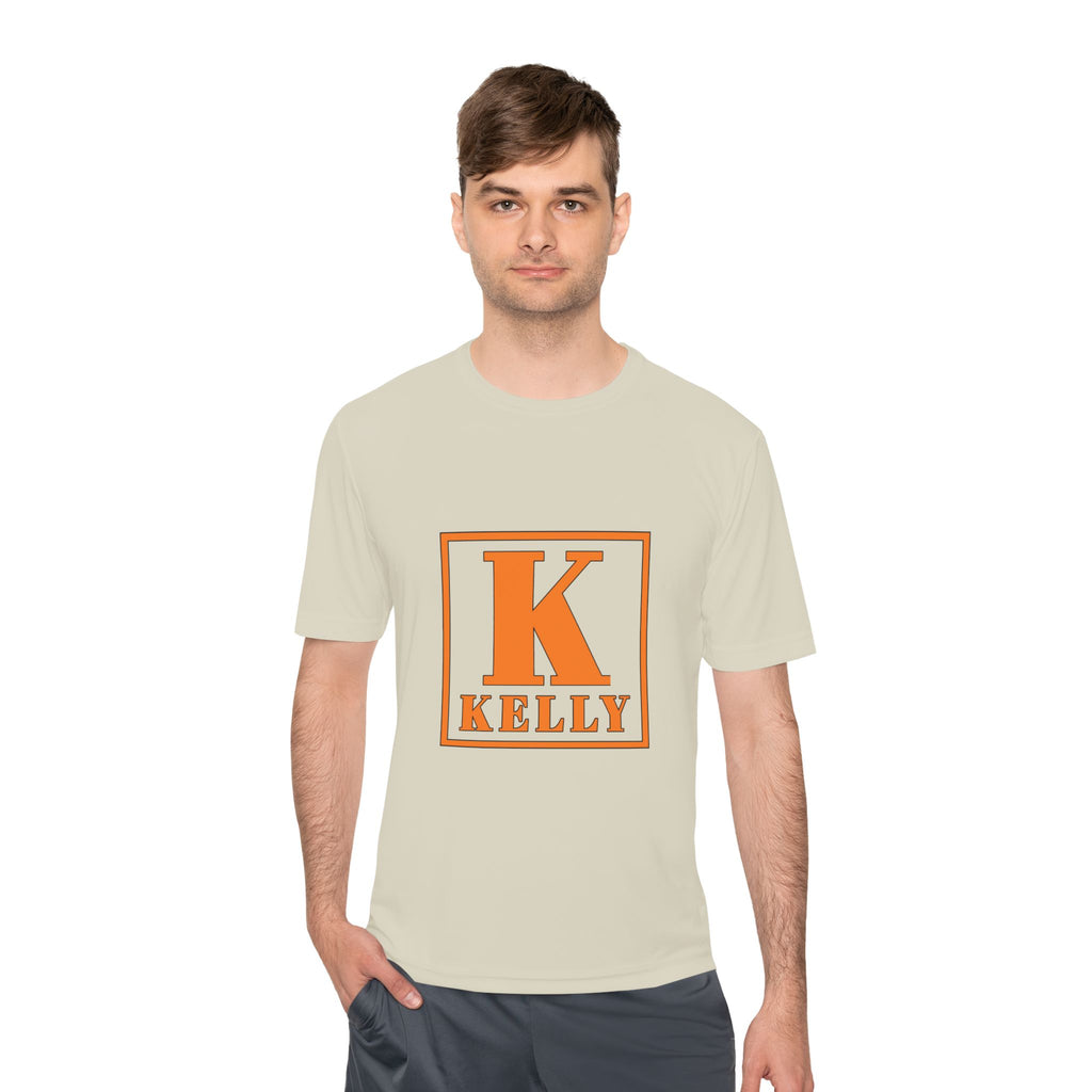 Kelly Block Initials Performance Tee