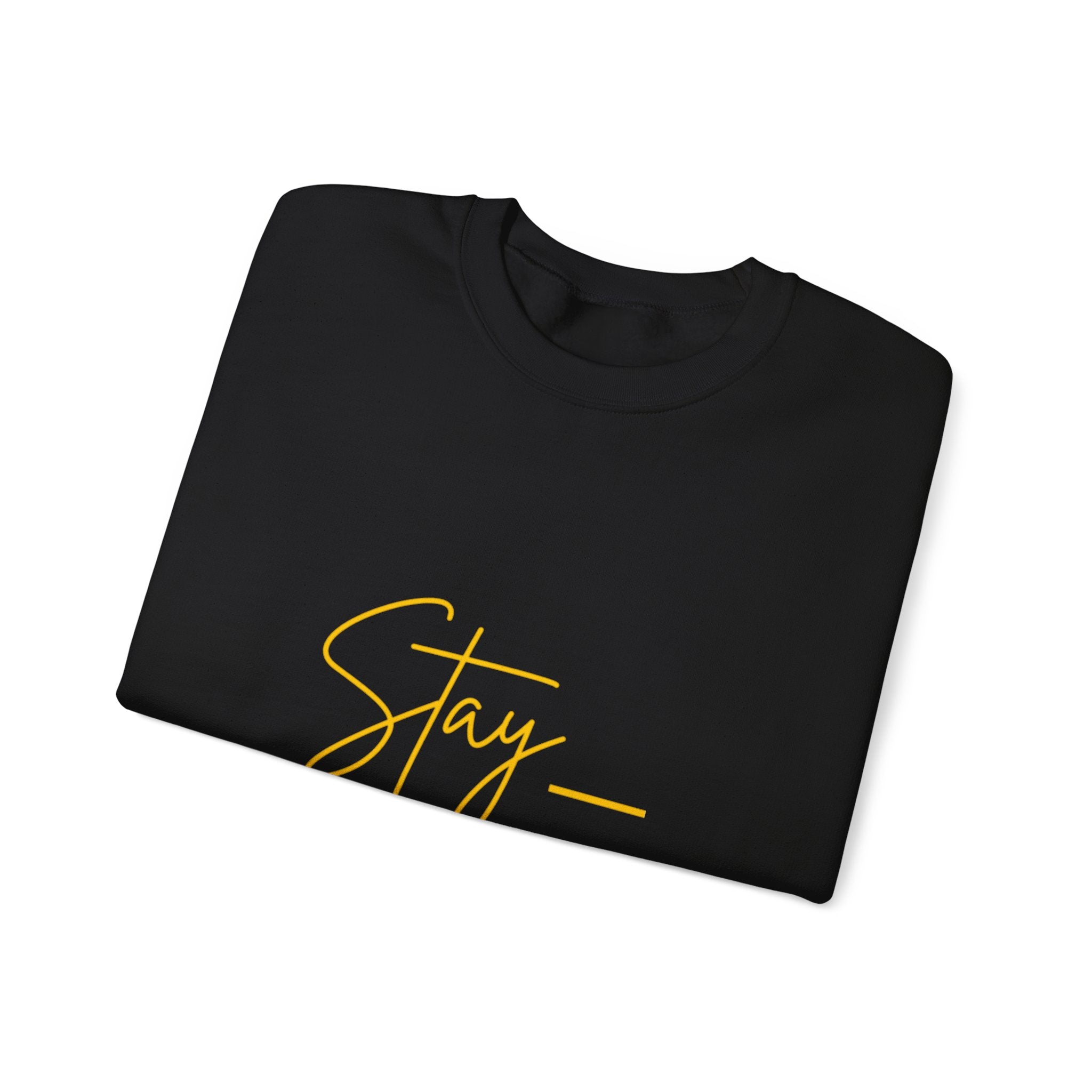 Stay Active Sweatshirt — Motivational Crewneck Pullover