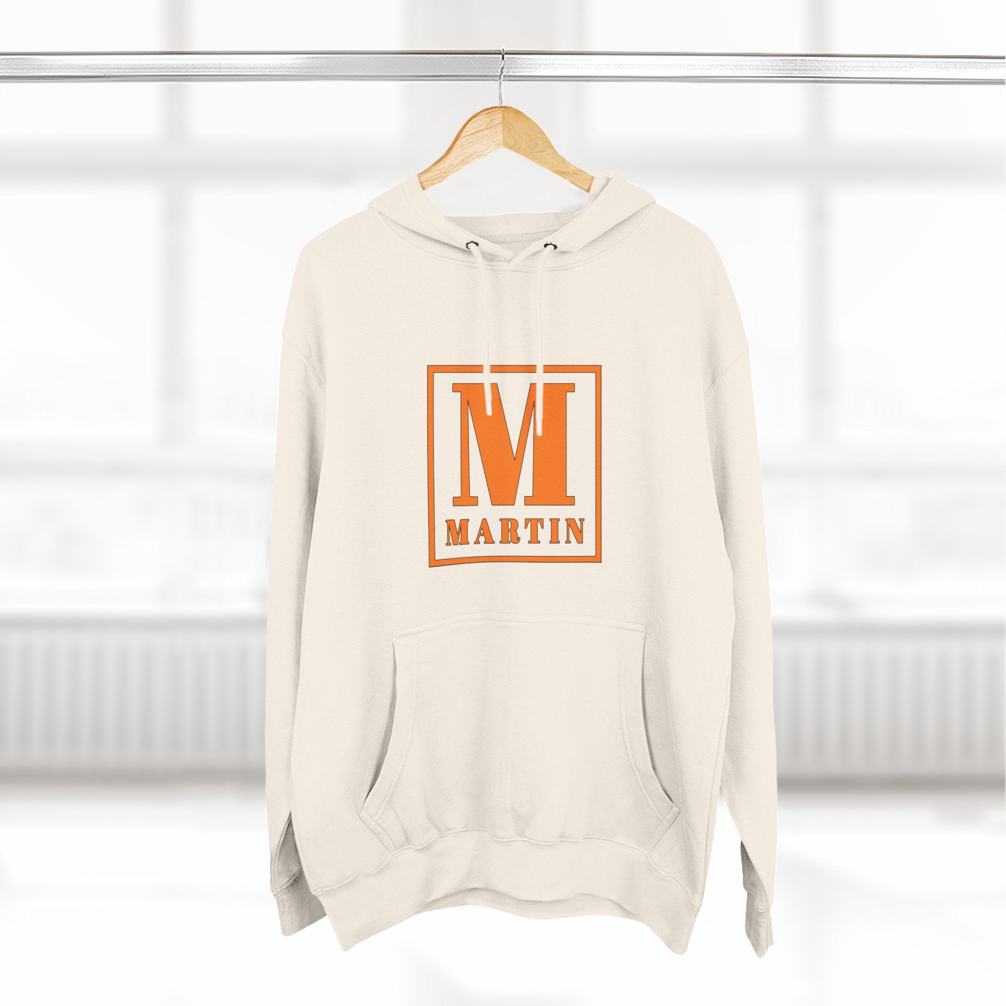 Monogram 'M Martin' Hoodie — Personalized Initial Pullover