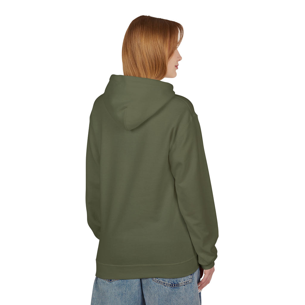 Stay Golden Hoodie — Minimal Script Graphic Casual Pullover