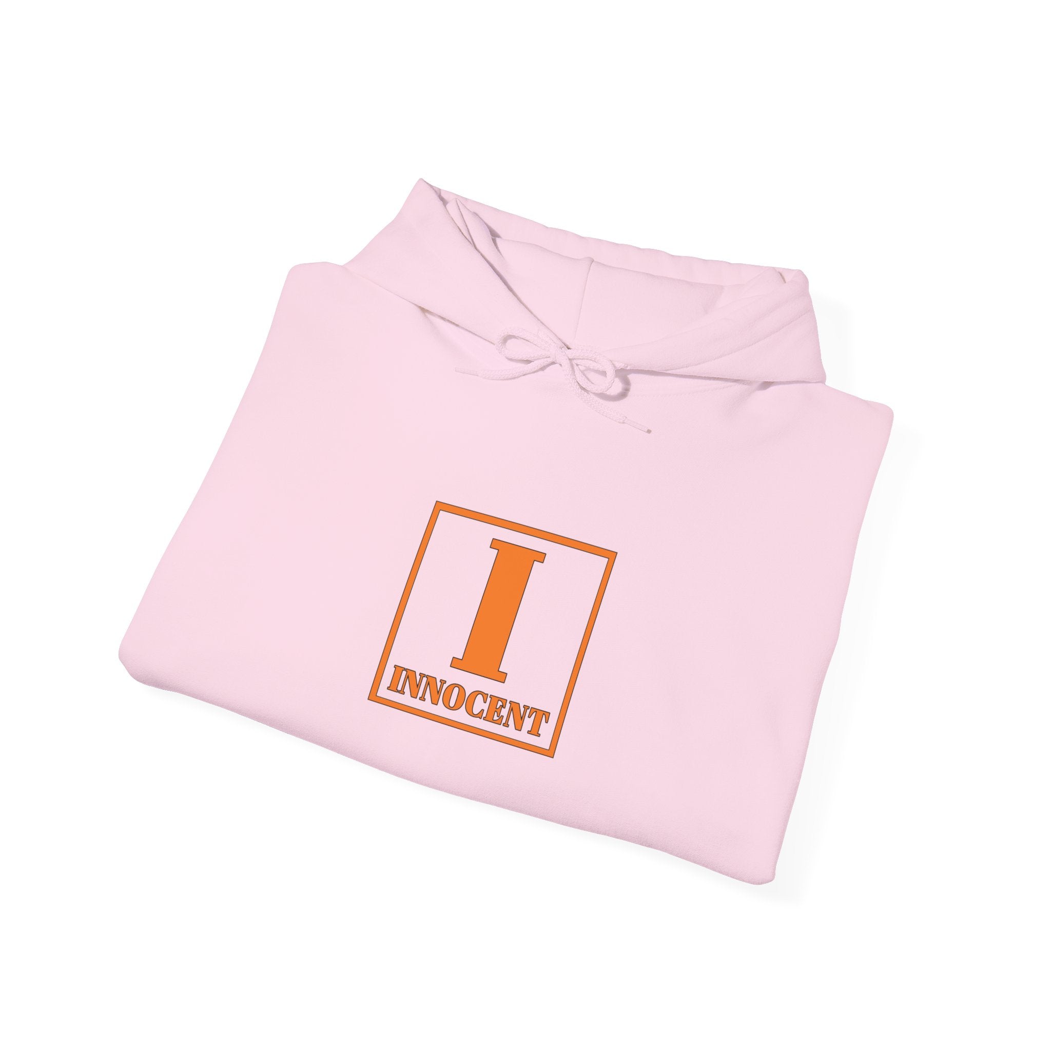Innocent Square Logo Hoodie — Minimal Graphic Pullover
