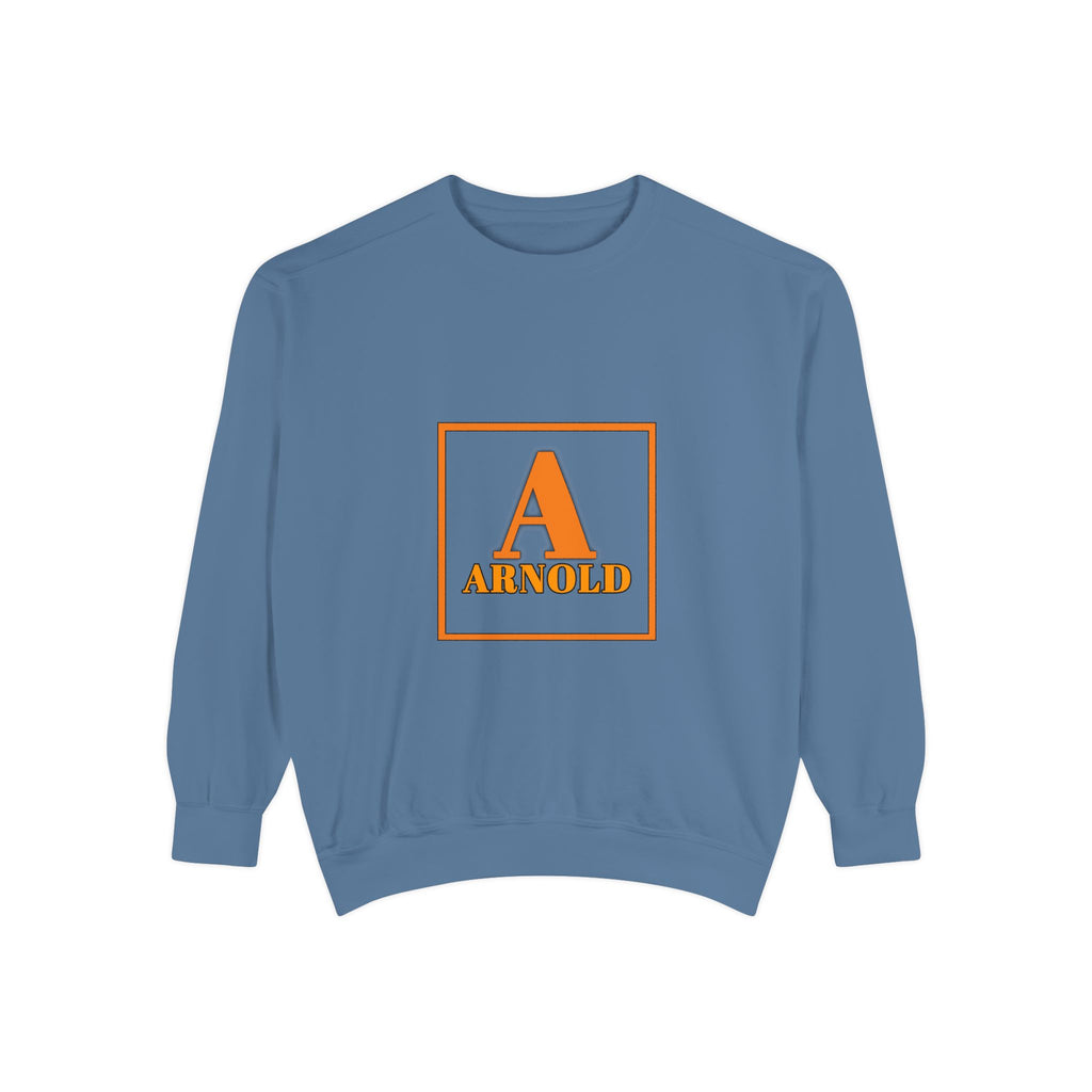 Arnold Monogram Sweatshirt — Personalized Initial A Crewneck