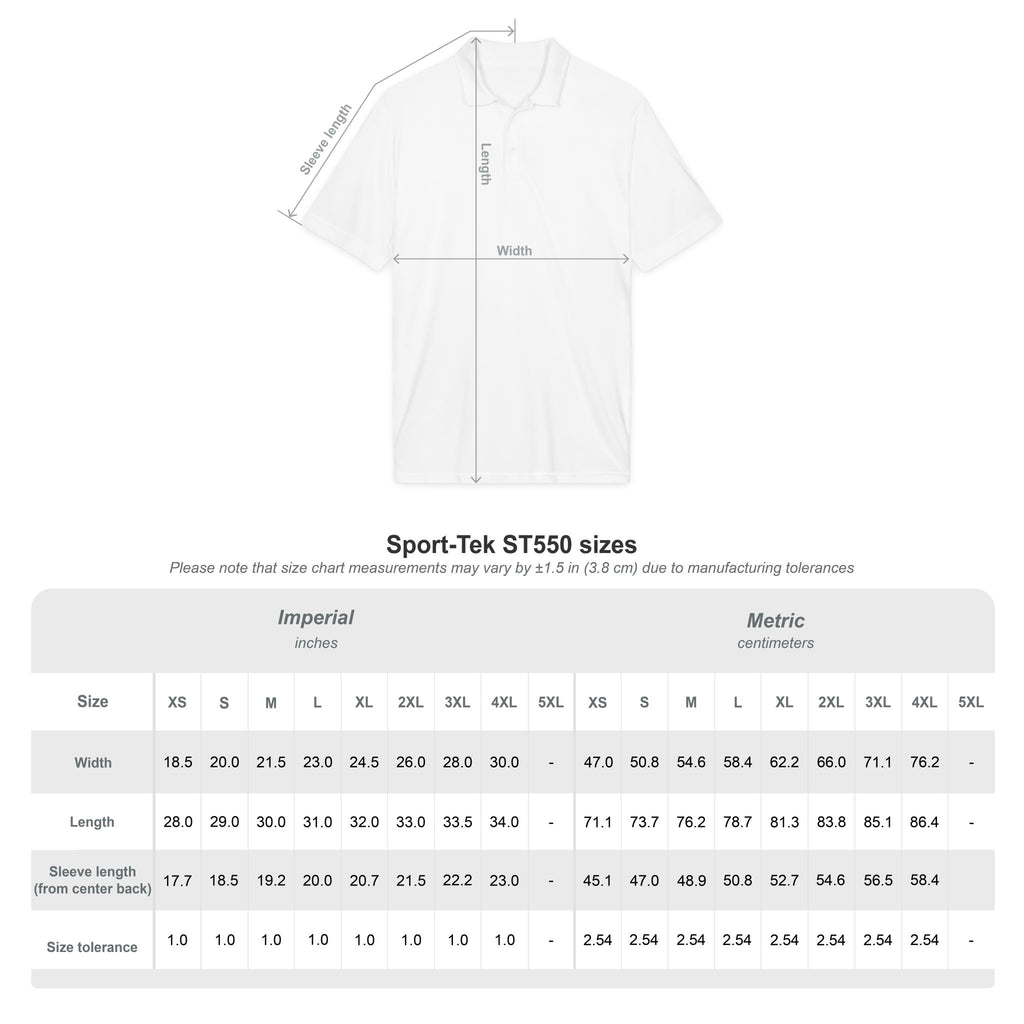 Emblem Logo Polo Shirt — Performance Sport-Tek PosiCharge Competitor