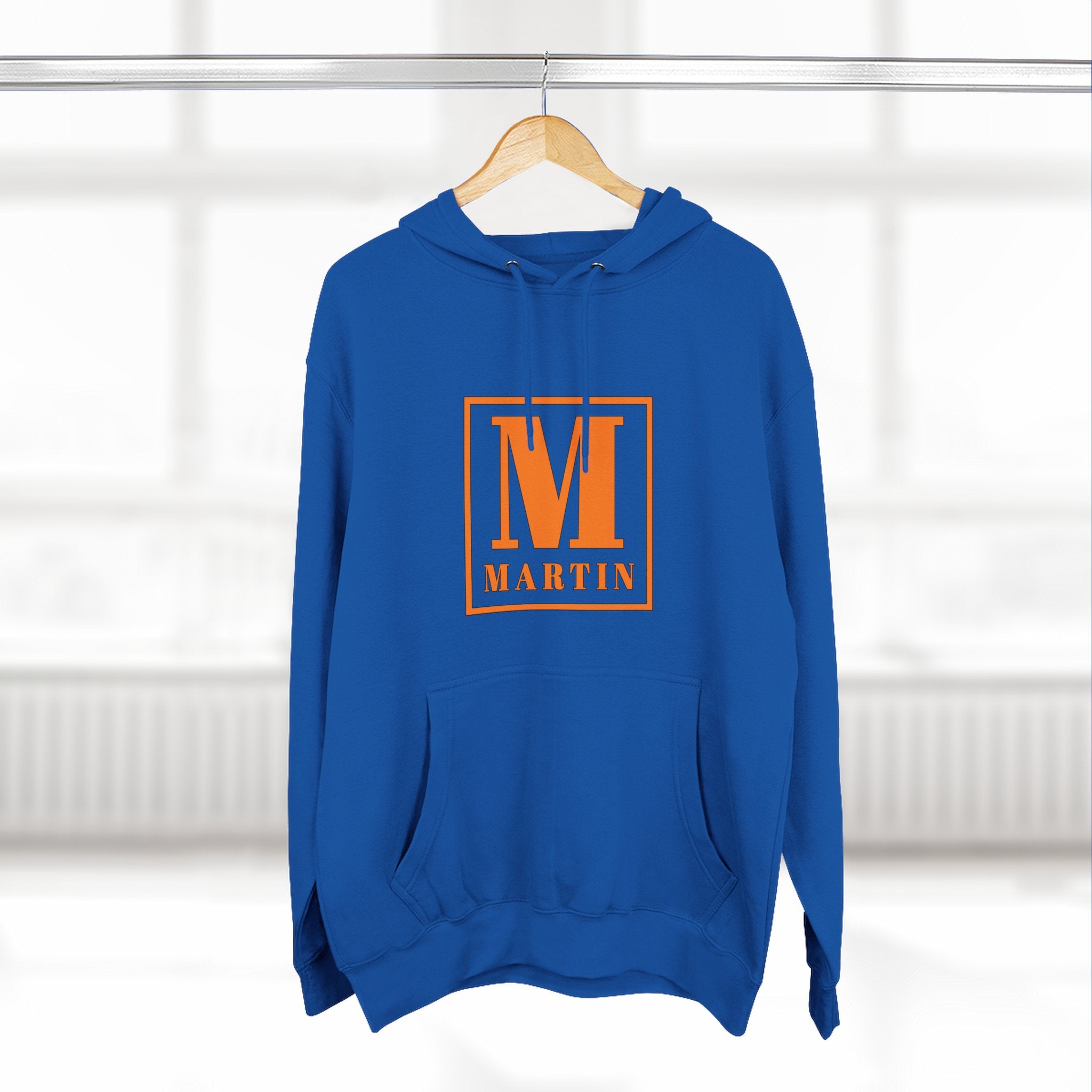 Monogram 'M Martin' Hoodie — Personalized Initial Pullover