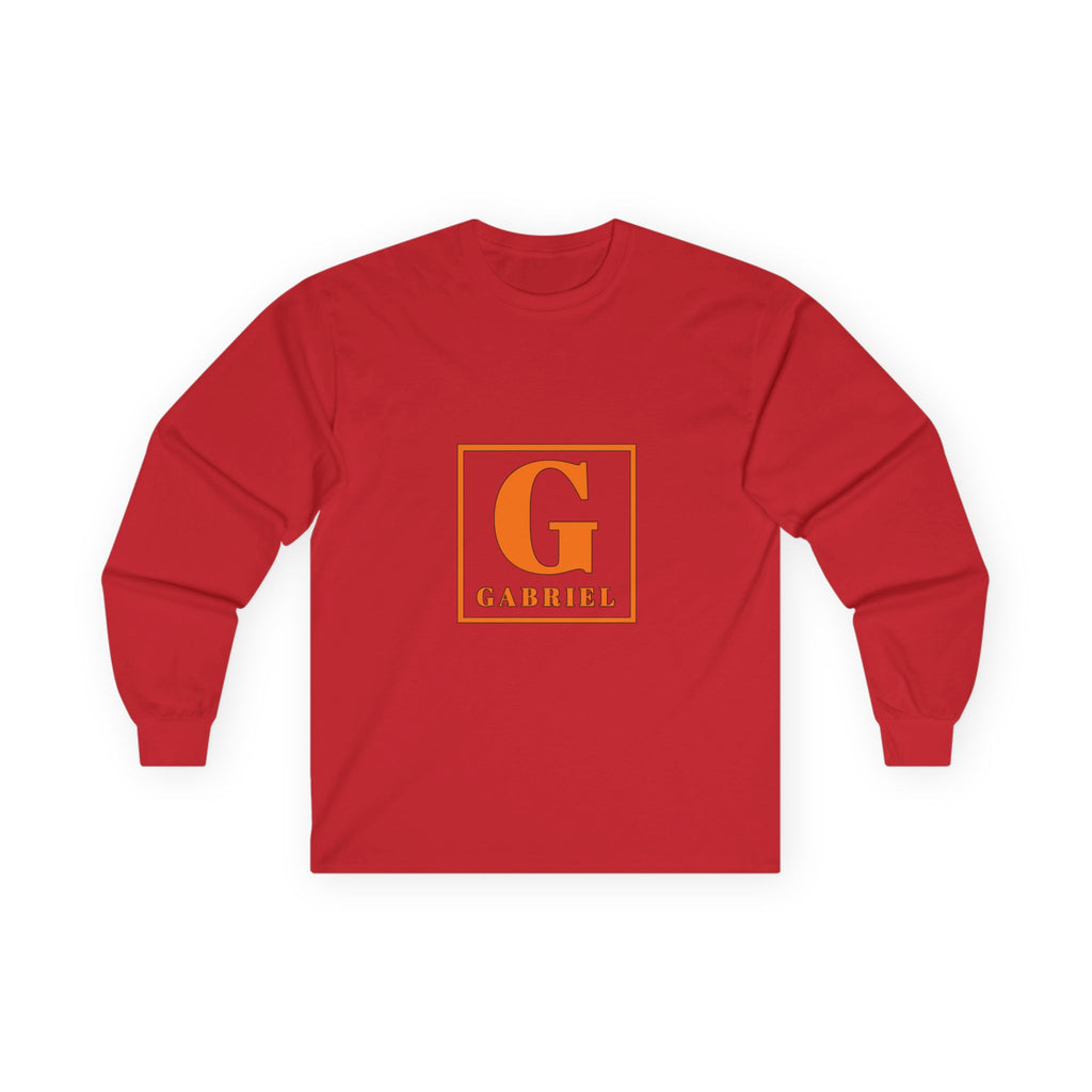 Gabriel Monogram Long Sleeve Tee