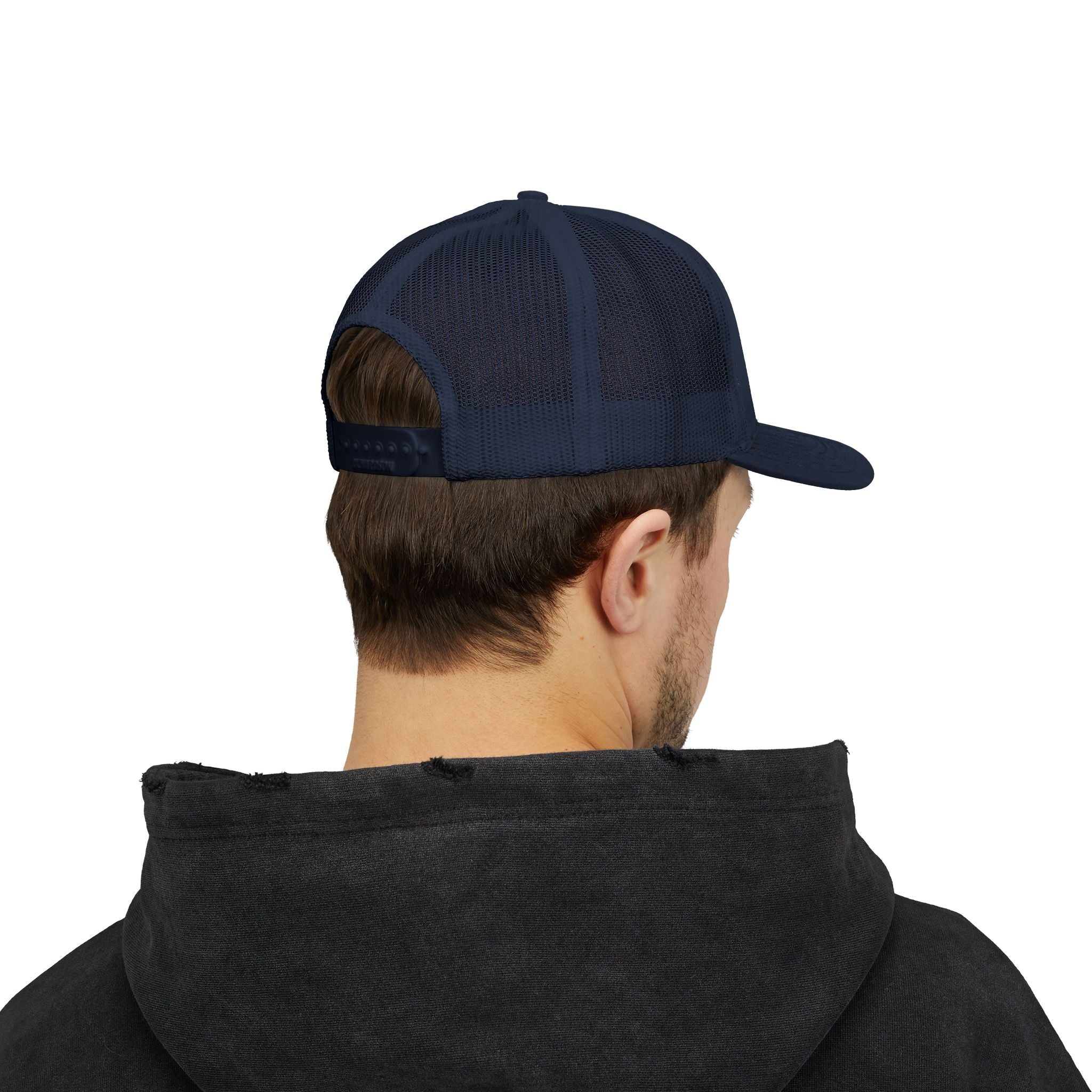 Soccer Mom Trucker Cap - Glitter Soccer Ball Snapback