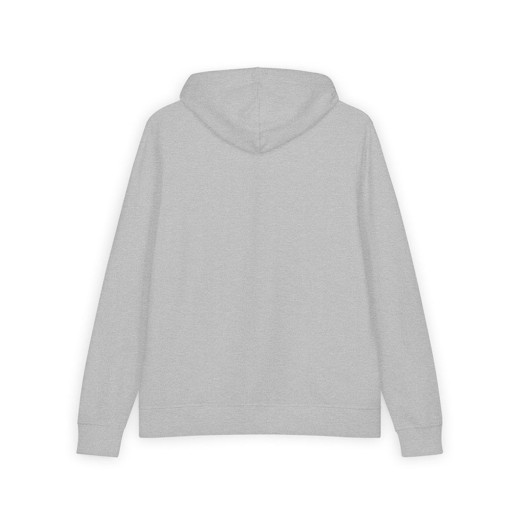 Men's Full-Zip Hoodie — Small Rustic Camper Patch Logo