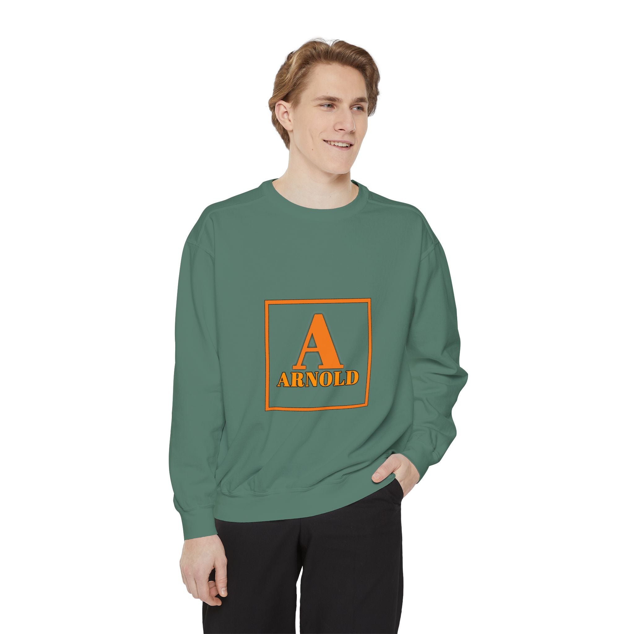 Arnold Monogram Sweatshirt — Personalized Initial A Crewneck