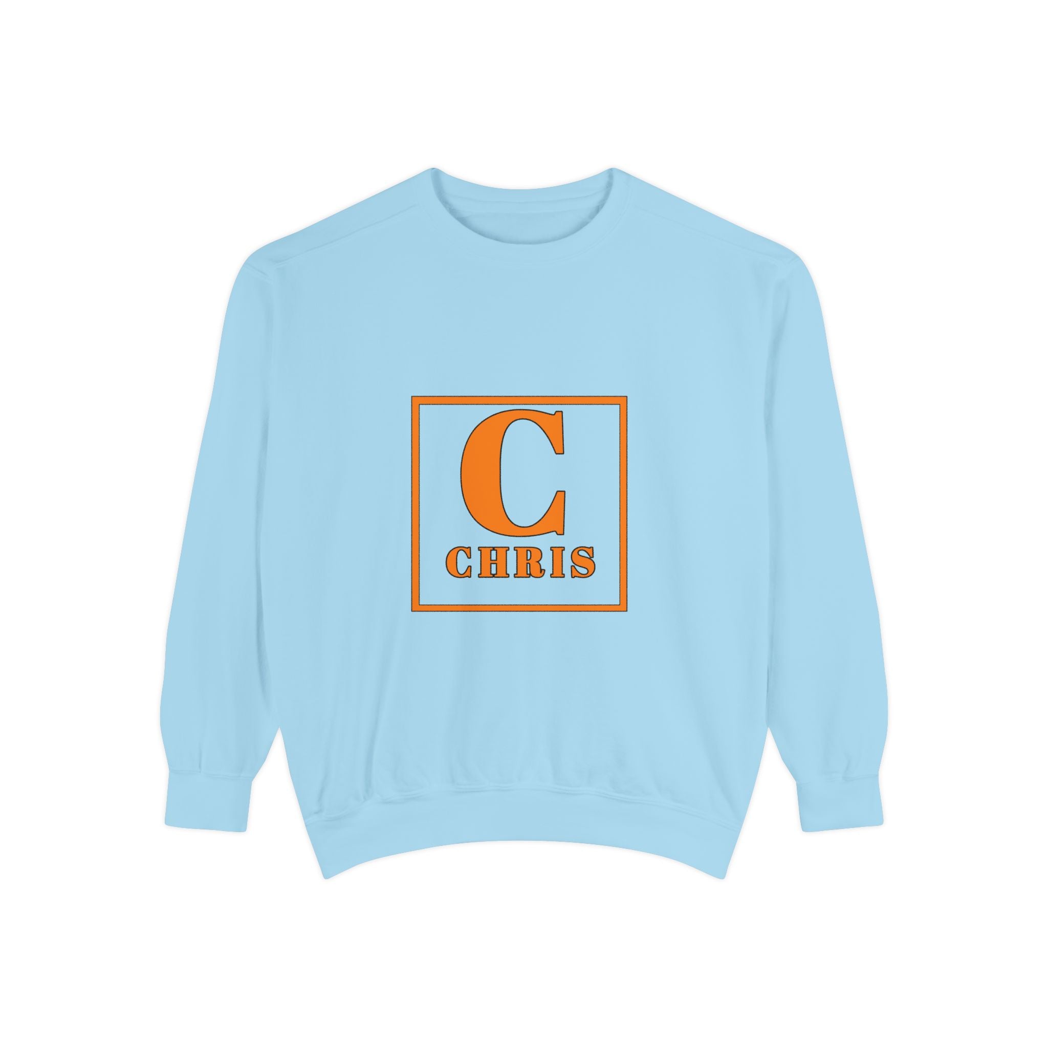 Personalized 'C' Initial Sweatshirt — Chris Monogram Crewneck