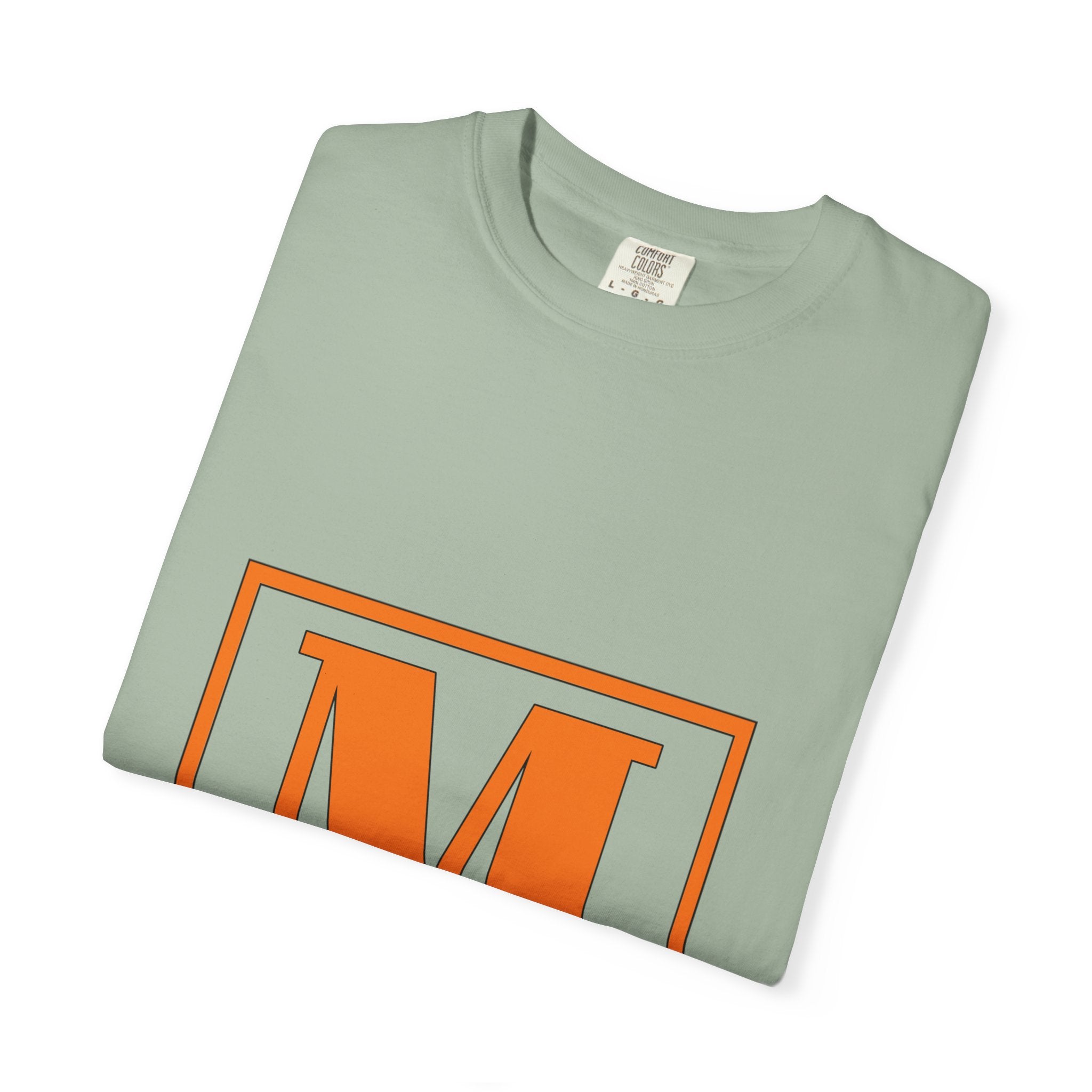 Martin Monogram T-Shirt — Personalized Initial 'M' Block Logo Tee