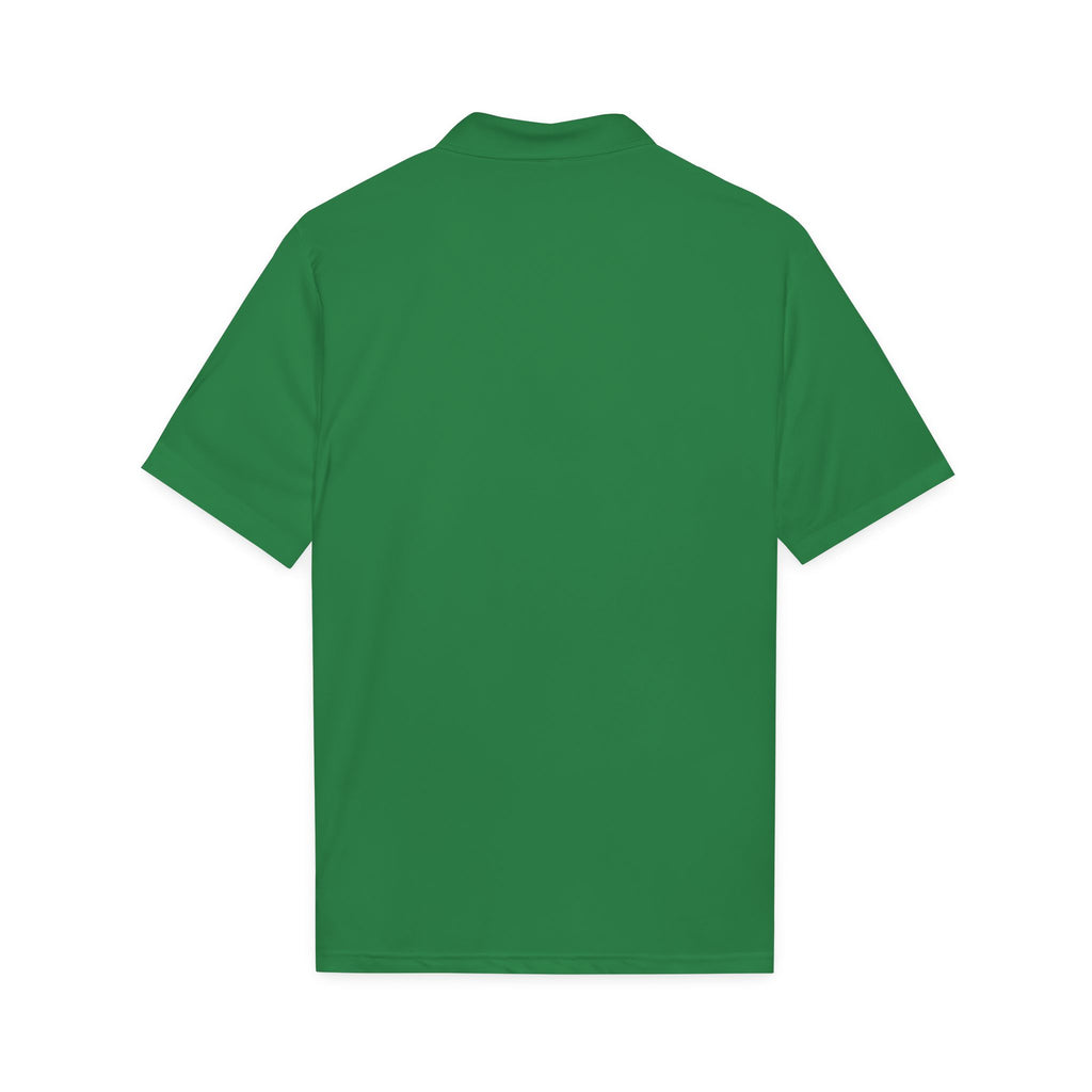 Gameday 'G' Logo Performance Polo — White Athletic Team Shirt
