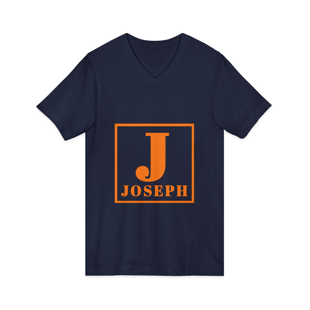 Unisex Jersey Short Sleeve V-Neck Tee
