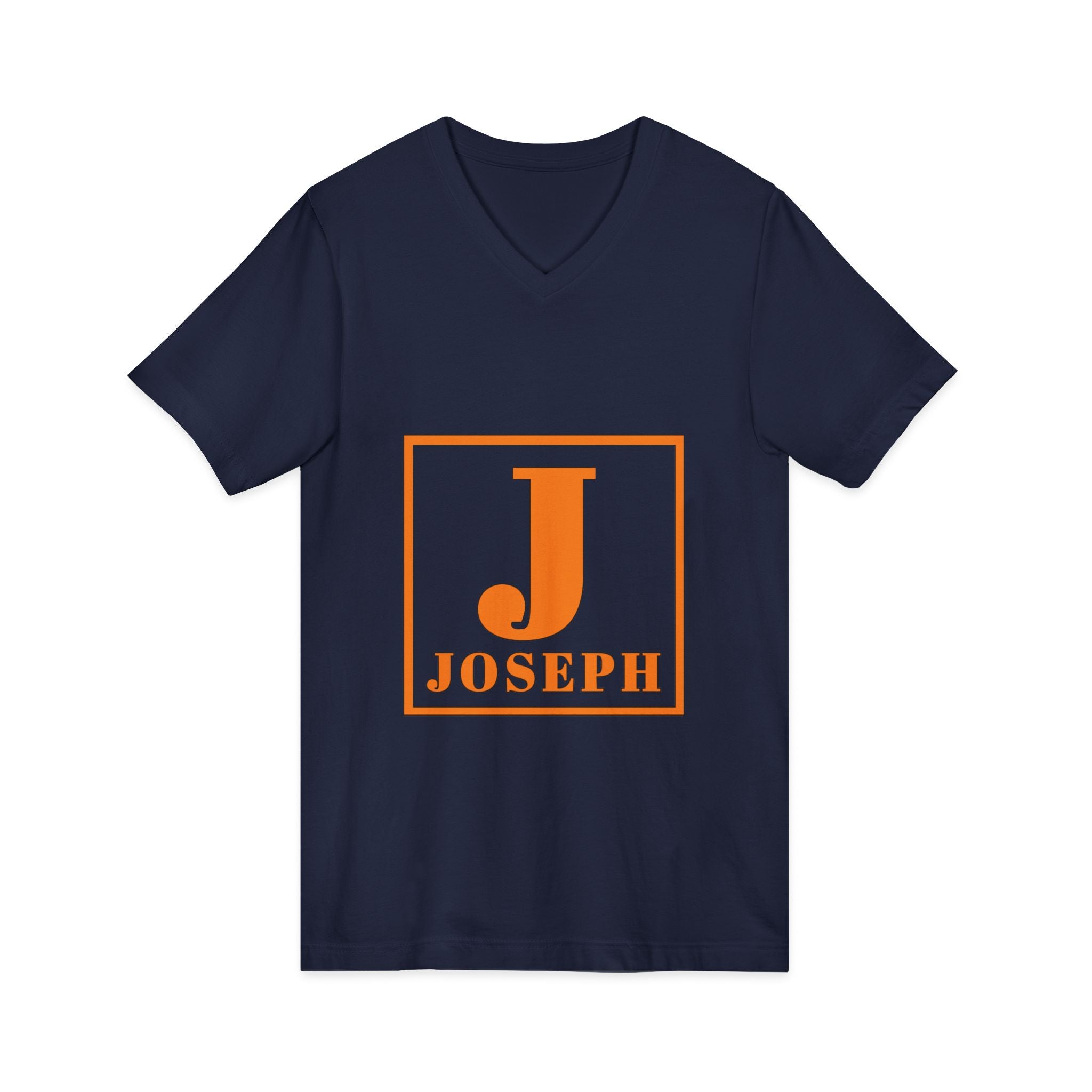 Unisex Jersey Short Sleeve V-Neck Tee