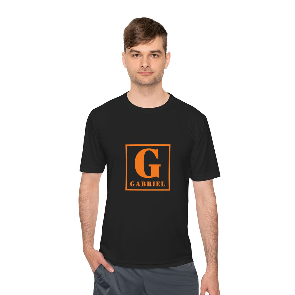 Personalized 'G' Initial Tee - Gabriel Monogram Moisture-Wicking Shirt