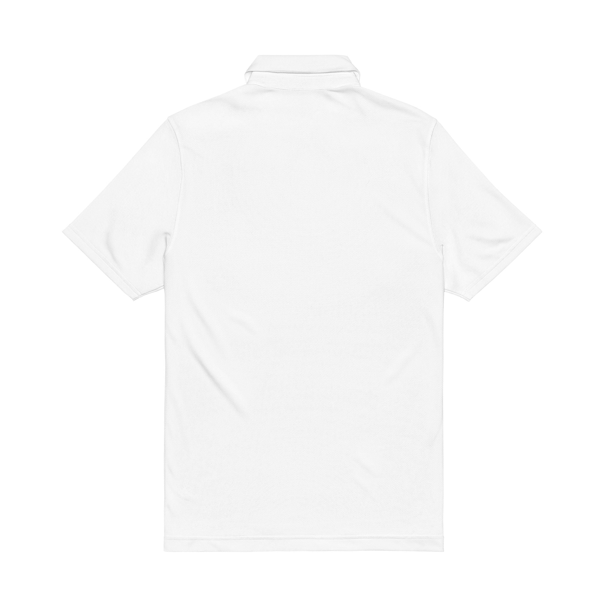 Embroidered 'F' Logo Under Armour Men's Performance Polo — White