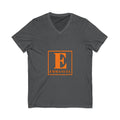 Emmanuel Monogram V-Neck Tee