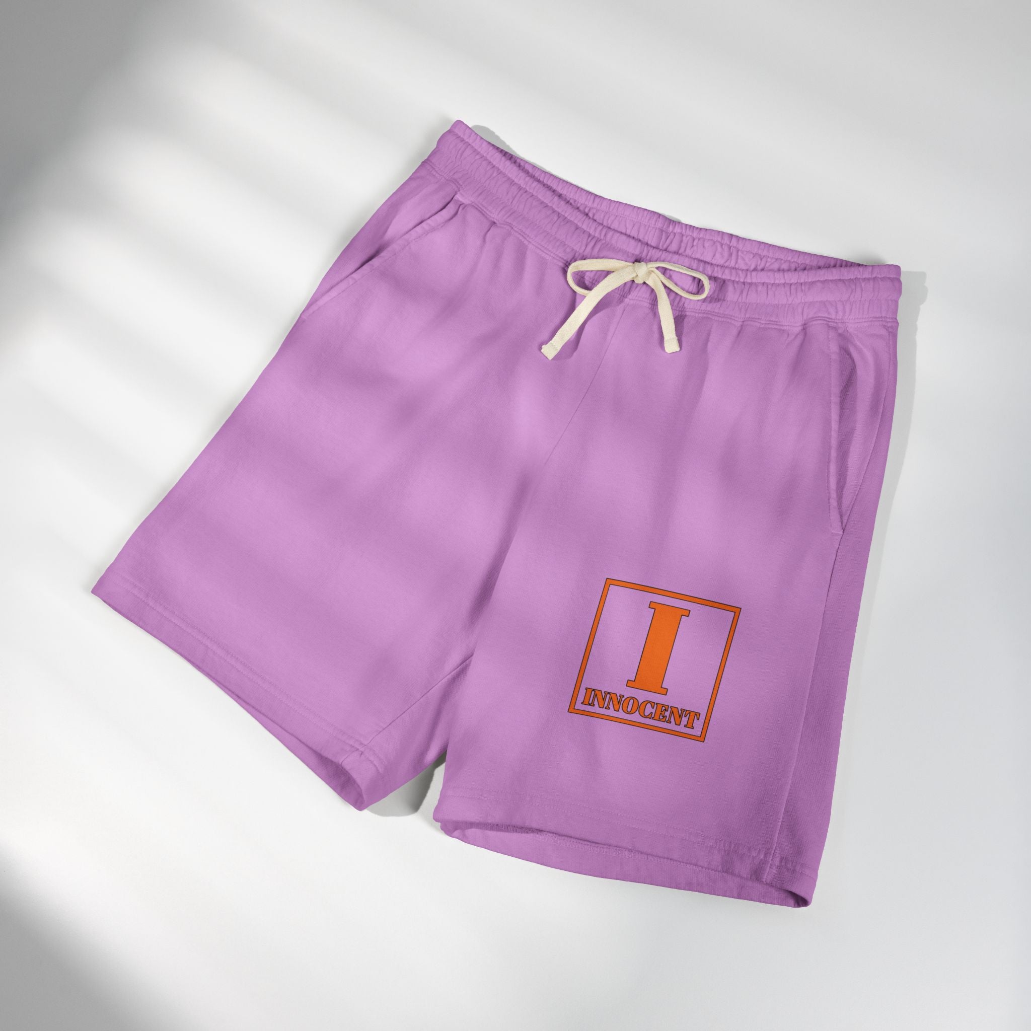 Unisex Garment-Dyed Lightweight Fleece Sweat Shorts