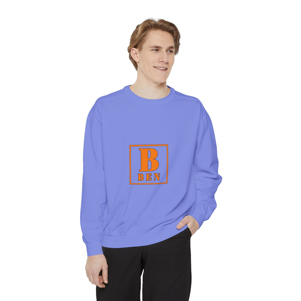 Personalized 'B Ben' Monogram Sweatshirt — Cozy Initial Crewneck
