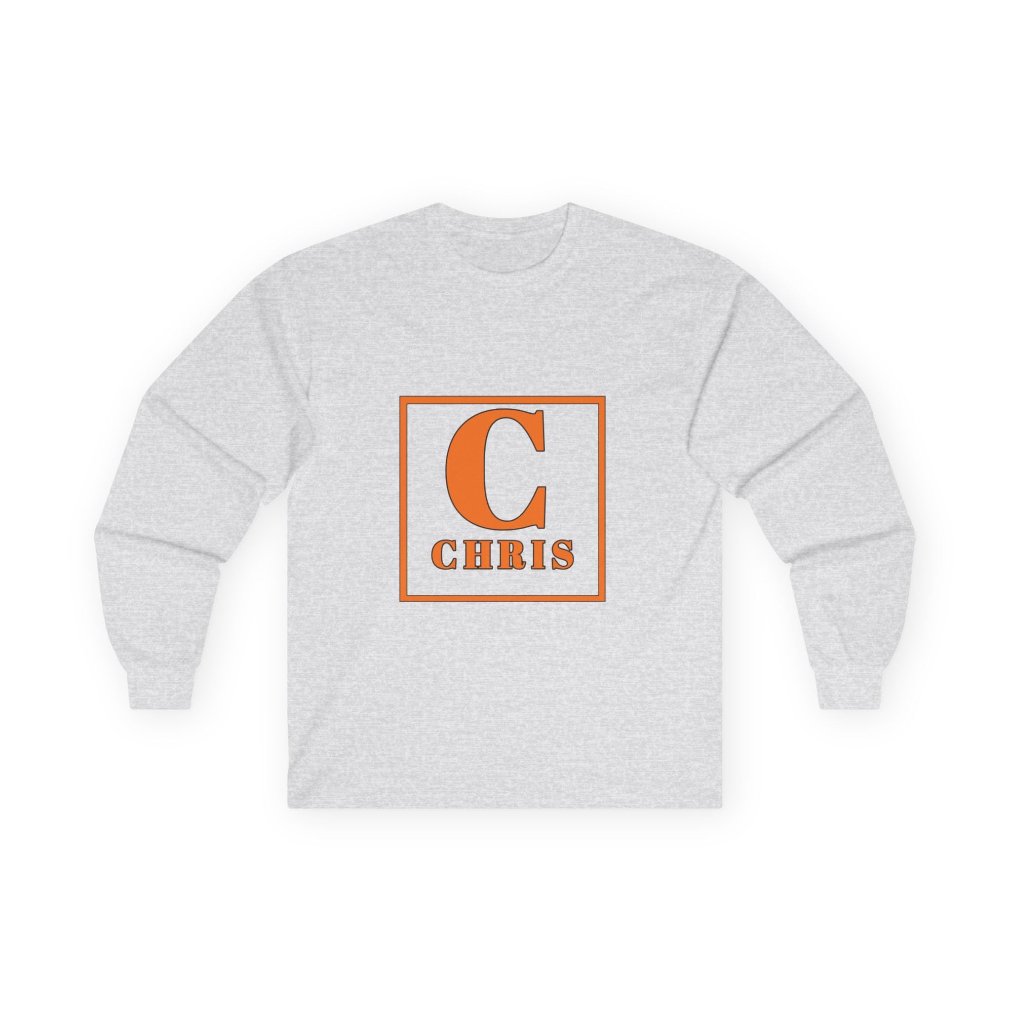 Monogram 'C' Chris Long Sleeve Tee — Personalized Initial Shirt