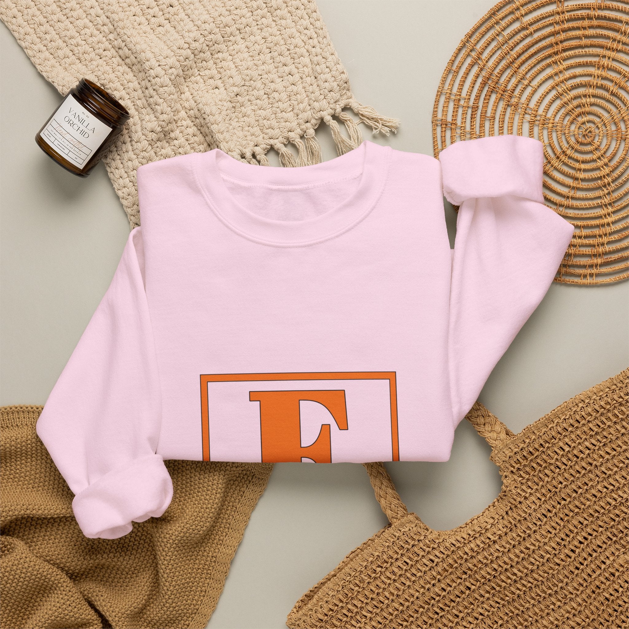 Emmanuel Monogram Crewneck Sweatshirt