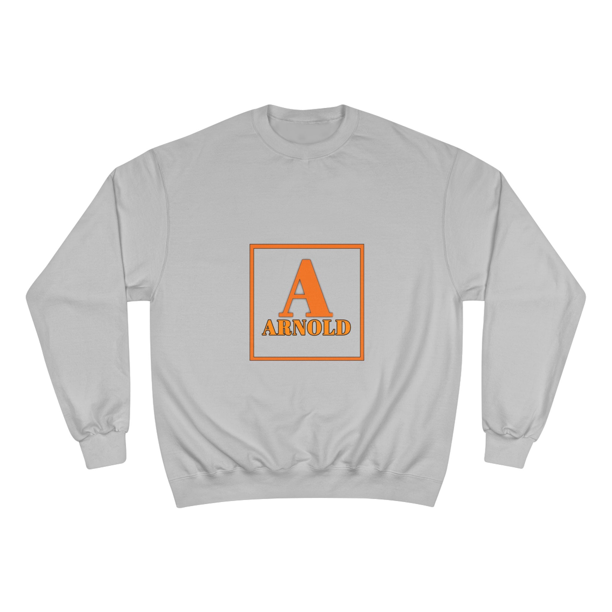 Arnold Letterman Sweatshirt – Personalized A Monogram Champion Crewneck