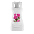 Pretty Lady Racerback Dress — Pink Rose Floral Summer Dress