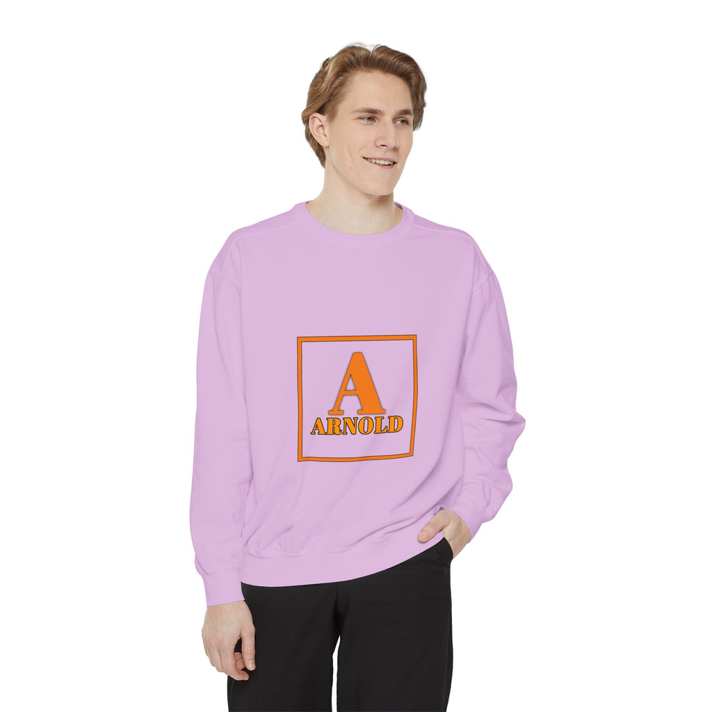 Arnold Monogram Sweatshirt — Personalized Initial A Crewneck
