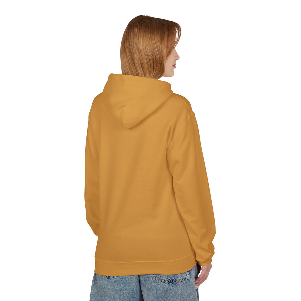Hoodie — Minimal Orange Monogram “E” Emmanuelle Logo