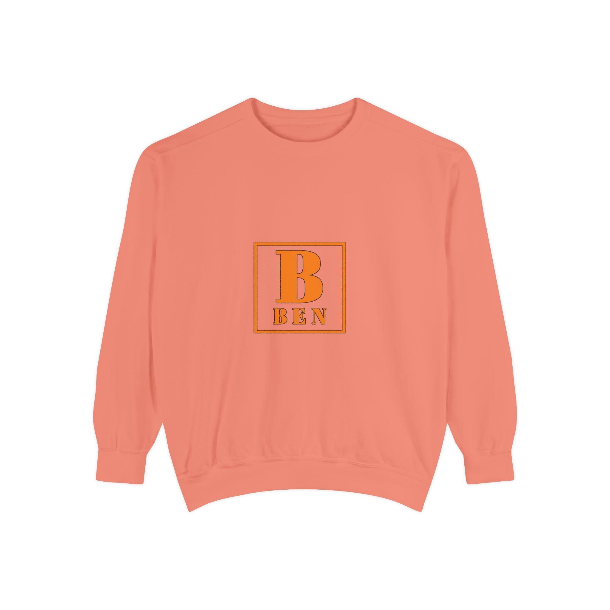 Personalized 'B Ben' Monogram Sweatshirt — Cozy Initial Crewneck