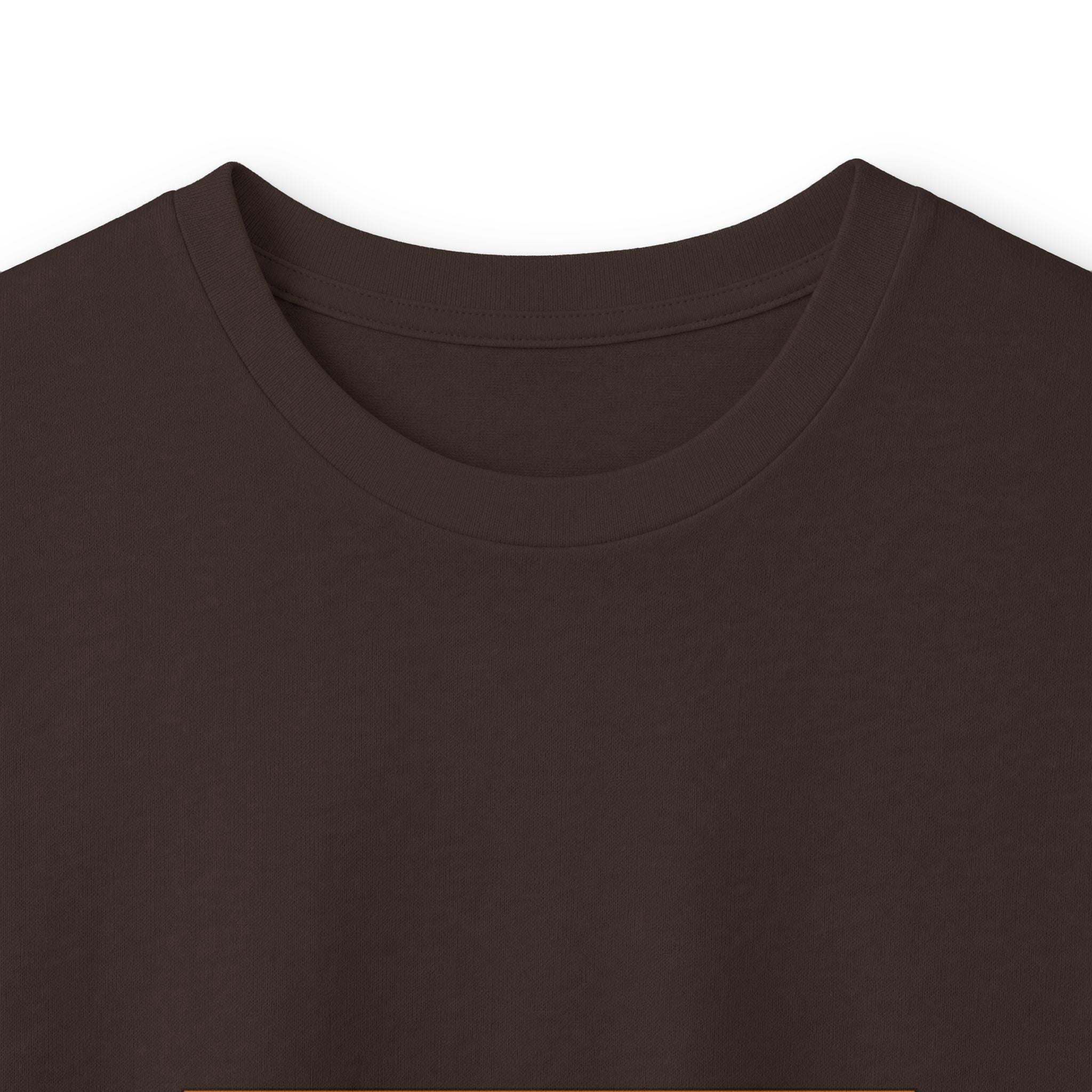 Personalized 'Henry' Initial Long Sleeve Tee — Orange Monogram Shirt