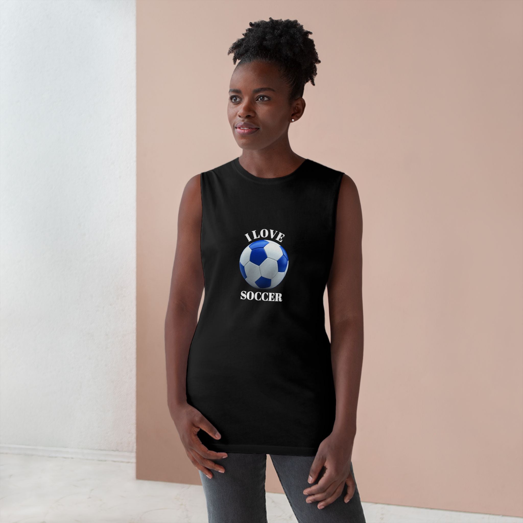 Soccer Ball Tank Top – Athletic Graphic Sports Tank