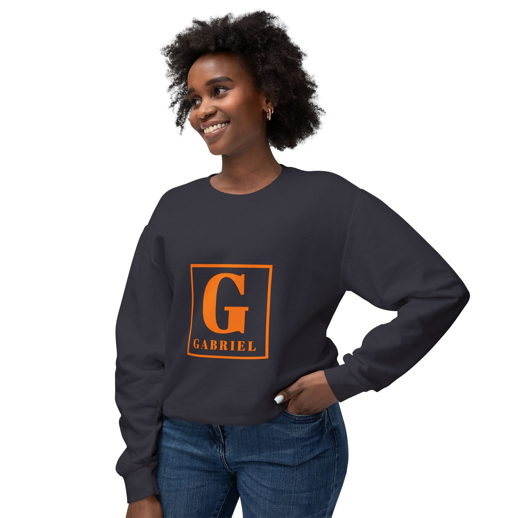 Monogram G "Gabriel" Crewneck Sweatshirt - Personalized Initial Sweatshirt