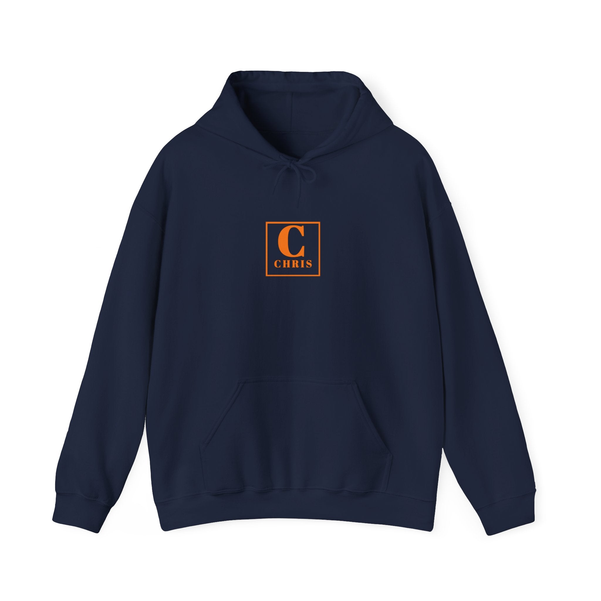 Initial C Monogram Hoodie — Personalized ‘C’ Chest Logo Pullover