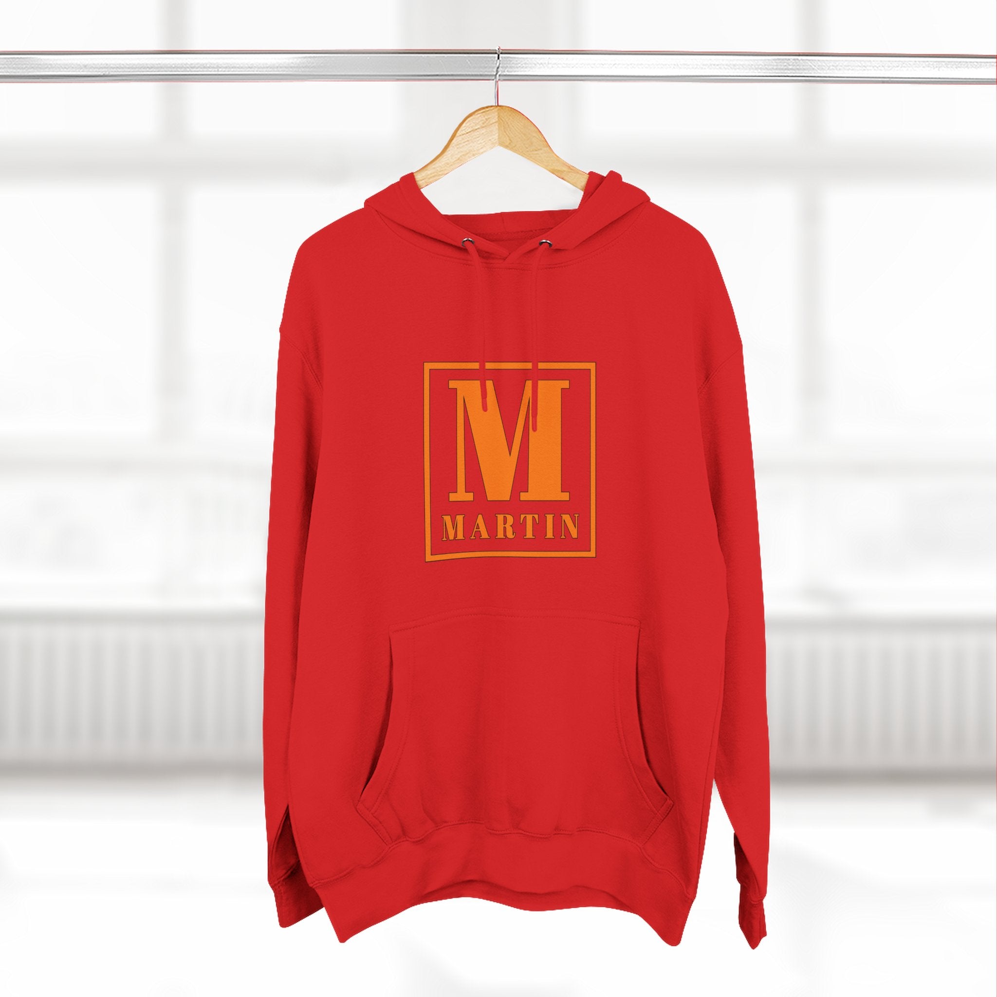 Monogram 'M Martin' Hoodie — Personalized Initial Pullover