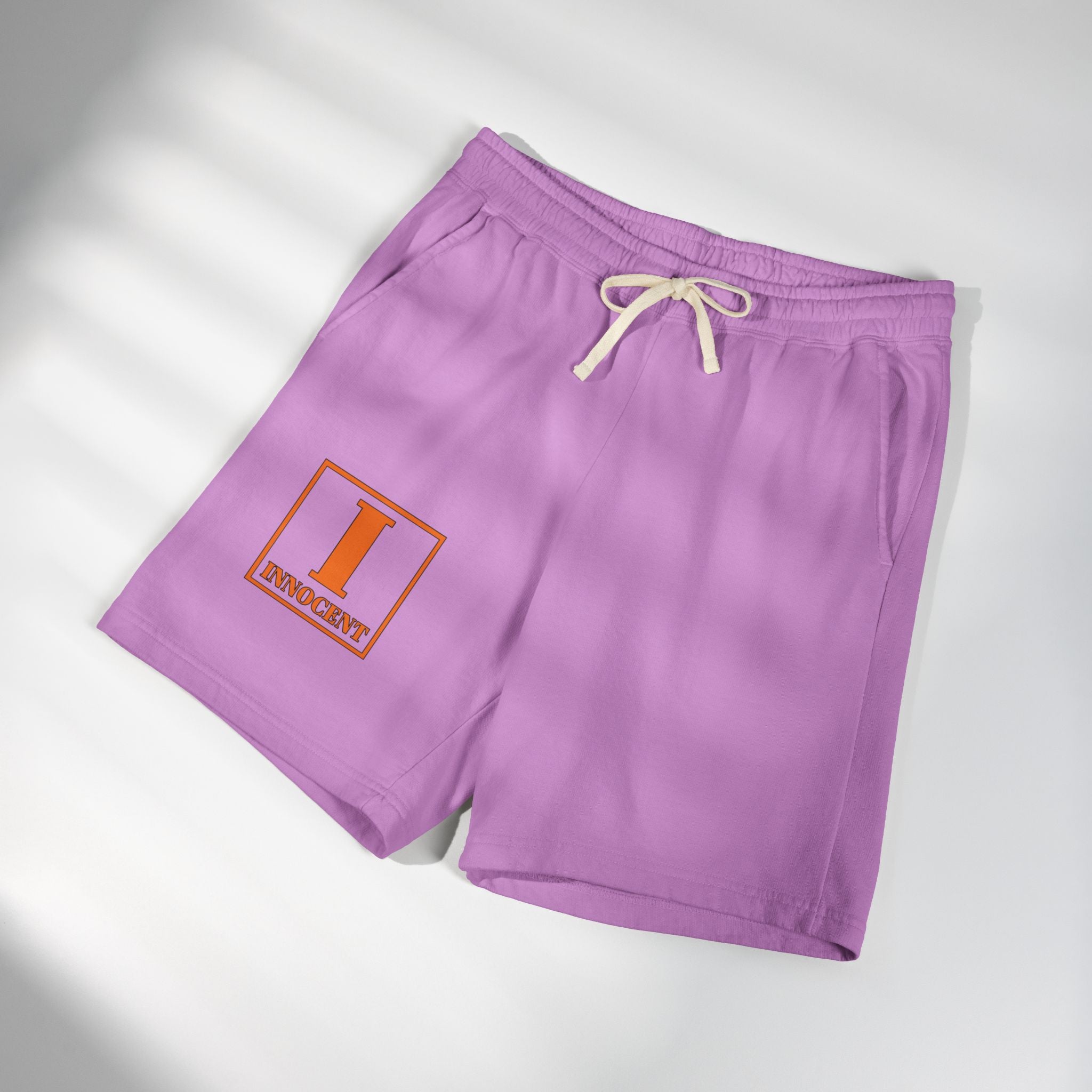 Unisex Garment-Dyed Lightweight Fleece Sweat Shorts