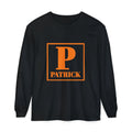 Patrick Monogram Long Sleeve Tee — Personalized Initial P Shirt