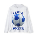 I Love Soccer Hoodie — Men's Soccer Warmup Hoodie
