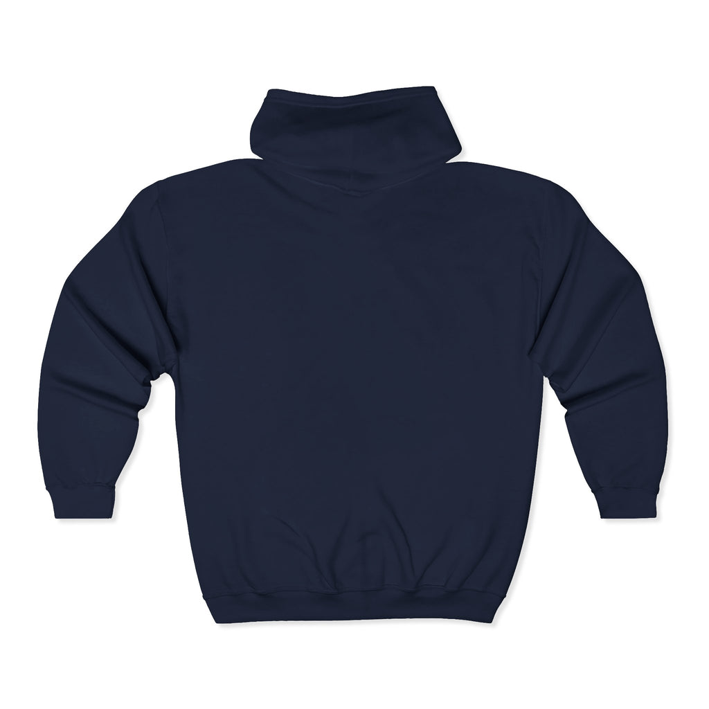 Henry Monogram Hoodie — Personalized Orange 'H' Zip-Up Sweatshirt