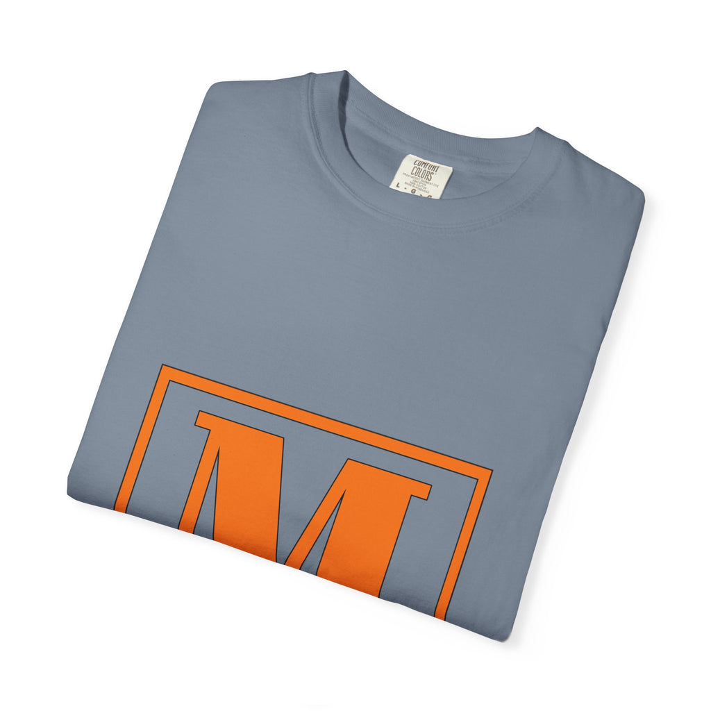Martin Monogram T-Shirt — Personalized Initial 'M' Block Logo Tee