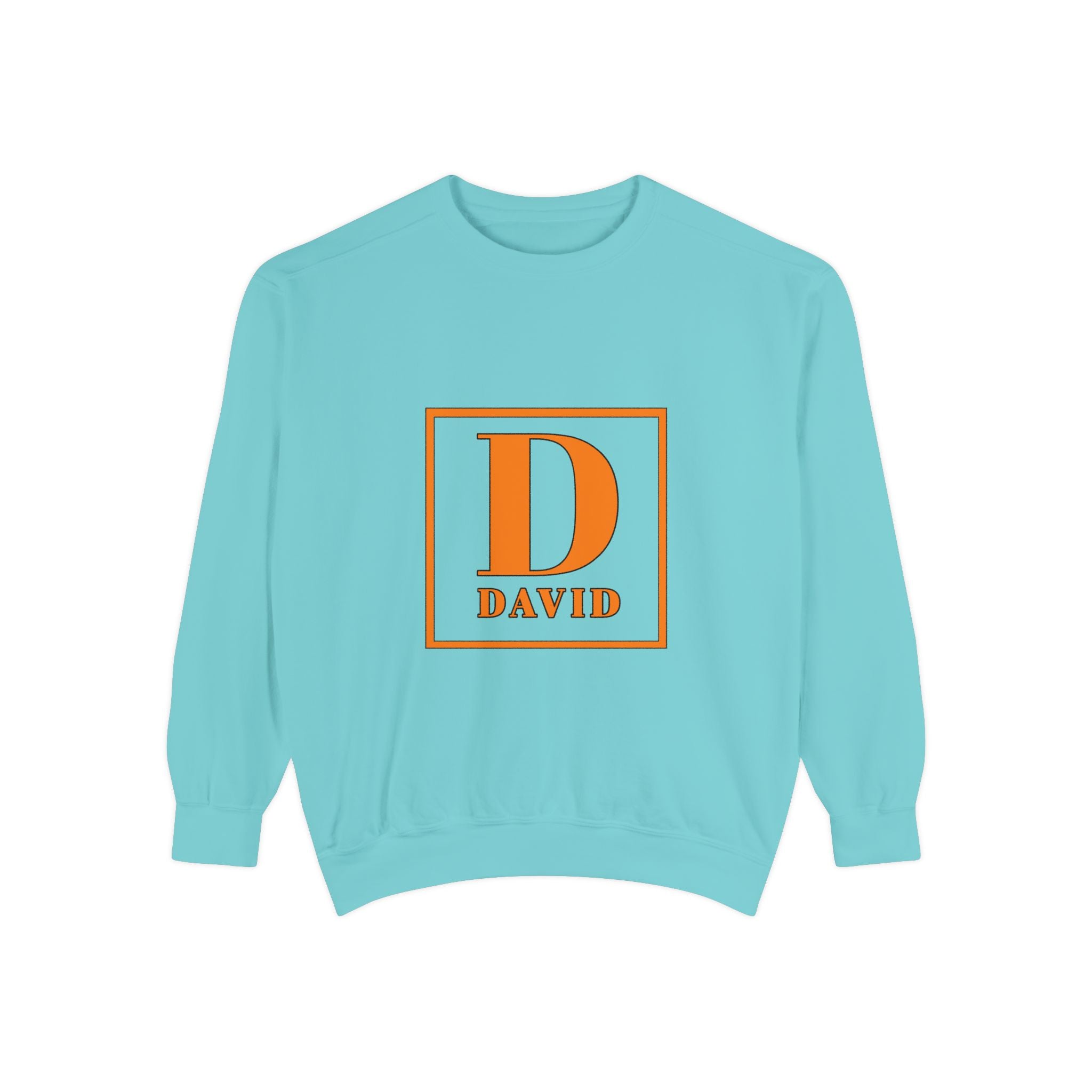David Monogram Sweatshirt — Personalized Initial D Crewneck