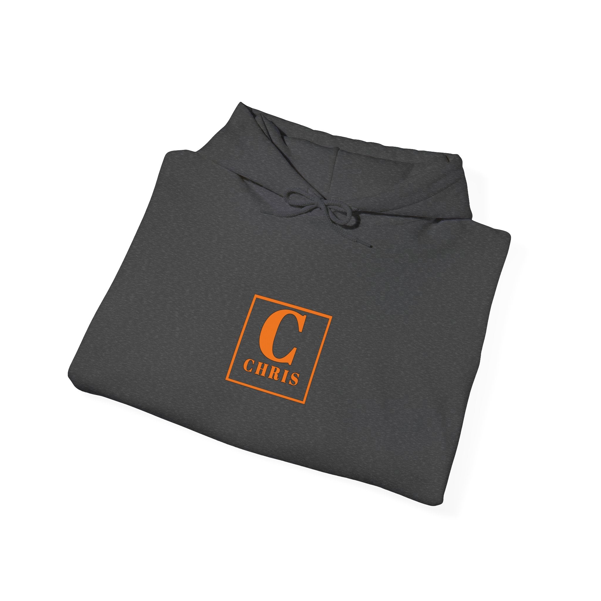 Initial C Monogram Hoodie — Personalized ‘C’ Chest Logo Pullover