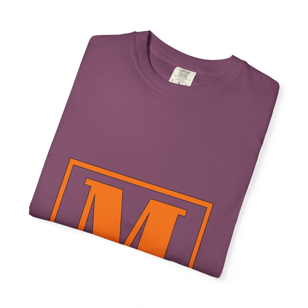 Martin Monogram T-Shirt — Personalized Initial 'M' Block Logo Tee