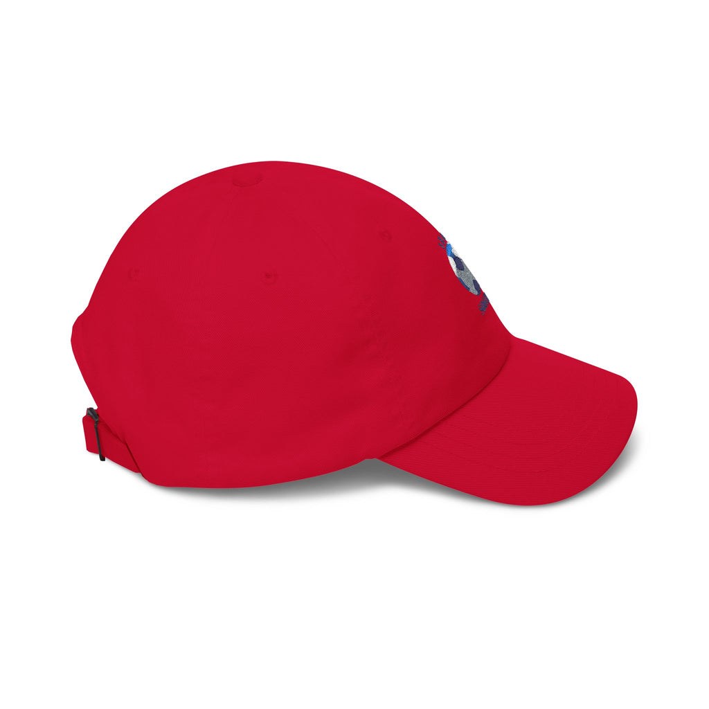 Soccer Dad Cap - I Love Soccer Embroidered Baseball Hat