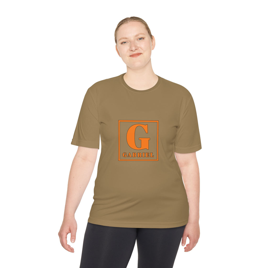 Personalized 'G' Initial Tee - Gabriel Monogram Moisture-Wicking Shirt