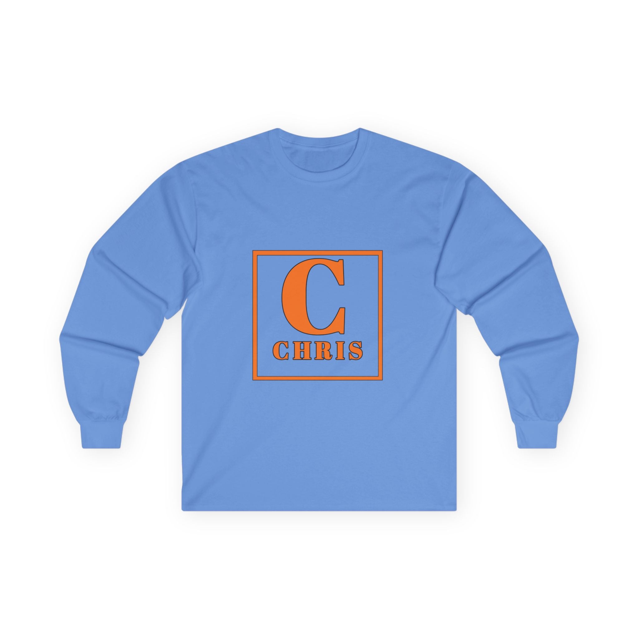 Monogram 'C' Chris Long Sleeve Tee — Personalized Initial Shirt