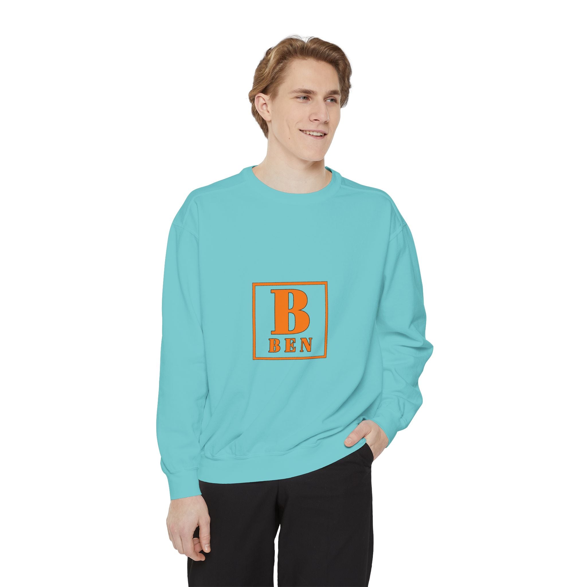 Personalized 'B Ben' Monogram Sweatshirt — Cozy Initial Crewneck